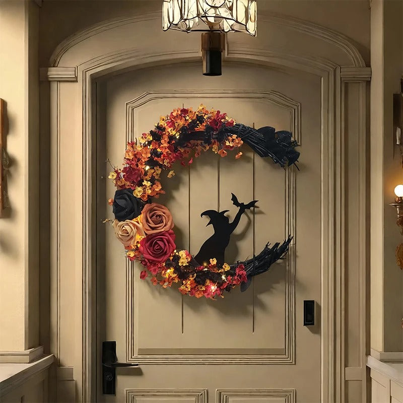 Halloween Spooky Wreath