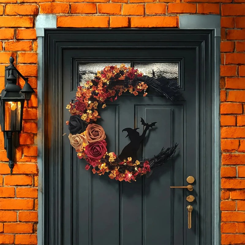 Halloween Spooky Wreath